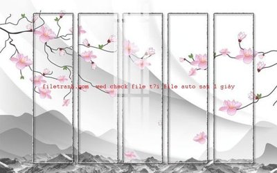 Tệp tin gốc File gốc in tranh nền tường tổng hợp K56848 (dùng cho in ấn) chuyên nghiệp