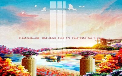 File in trần File gốc in tranh nền tường tổng hợp K56873 (bản gốc) 5D