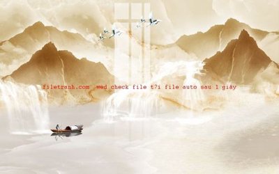 File tranh File gốc in tranh nền tường tổng hợp K56930 (file gốc) chủ đề phong thủy