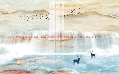 File gốc in mica File gốc in tranh nền tường tổng hợp K56931 chất lượng