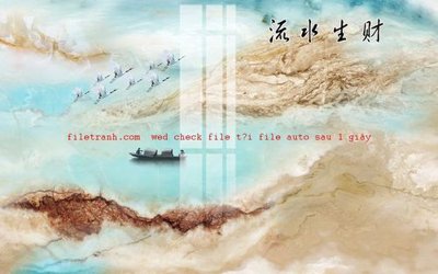 Download file ảnh gốc File gốc in tranh nền tường tổng hợp K56970 để in ấn