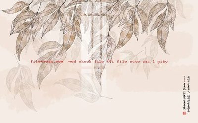 Ảnh gốc File gốc in tranh nền tường tổng hợp K57028 (nét căng) in mica