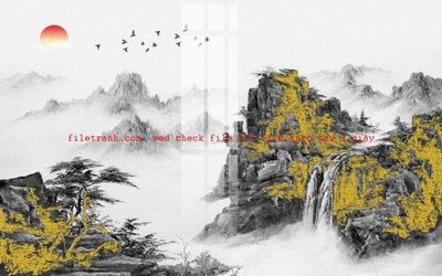 File gốc File gốc in tranh nền tường tổng hợp K57058 (dành cho quảng cáo)