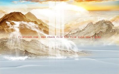 File in trần File gốc in tranh nền tường tổng hợp K57063 (file gốc) chủ đề vũ trụ