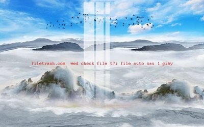 Chi tiết file ảnh File gốc in tranh nền tường tổng hợp K57064 sắc nét