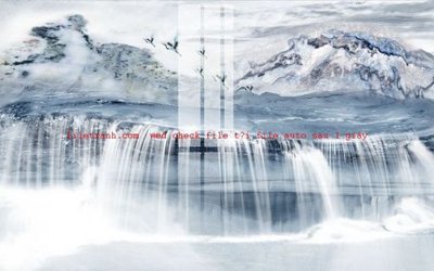 File in mica File gốc in tranh nền tường tổng hợp K57094 (bản gốc) siêu trong