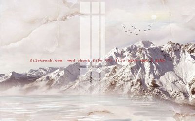 Tải file File gốc in tranh nền tường tổng hợp K57126 (gốc) chủ đề hoa sen