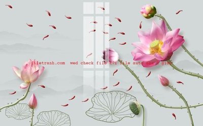 File ảnh File gốc in tranh nền tường tổng hợp K57141 (gốc) in poster