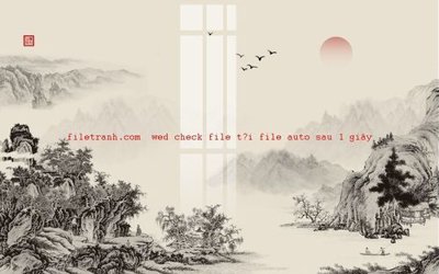 File ảnh File gốc in tranh nền tường tổng hợp K57371 (gốc) in biển hiệu