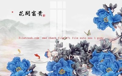 File in trần File gốc in tranh nền tường tổng hợp K57442 (bản gốc) trời sao