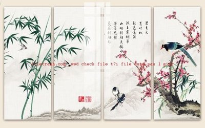 File gốc in ấn File gốc in tranh nền tường tổng hợp K57498 độ phân giải cao