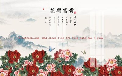 File gốc File gốc in tranh nền tường tổng hợp K57515 (AI/EPS) cho in ấn