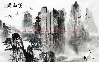 File in mica File gốc in tranh nền tường tổng hợp K57519 (ảnh gốc) đẹp