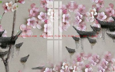 File in mica File gốc in tranh nền tường tổng hợp K57536 (bản gốc) siêu trong