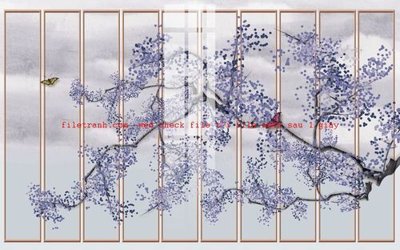 File gốc in ấn File gốc in tranh nền tường tổng hợp K57576 độ phân giải cao