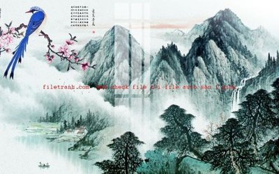 Chi tiết file gốc File gốc in tranh nền tường tổng hợp K57624 (cho in tráng gương)