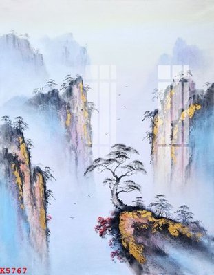 File in lụa File gốc in tranh tổng hợp K5767 (phong cảnh) File gốc in tranh tổng hợp K5767