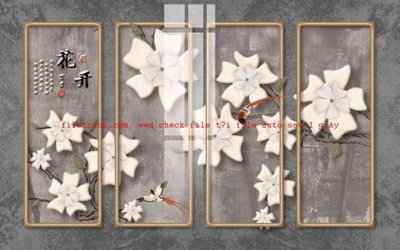 File tranh File gốc in tranh nền tường tổng hợp K57720 (gốc) chủ đề tĩnh vật