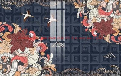 File gốc File gốc in tranh nền tường tổng hợp K57783 (in lụa) tranh thuận buồm