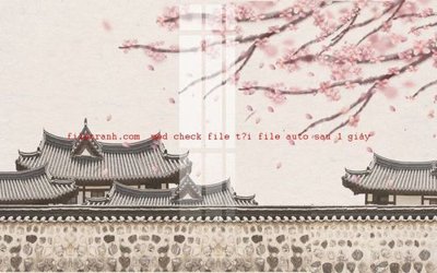 File in mica File gốc in tranh nền tường tổng hợp K57800 (bản gốc) làm vách ngăn