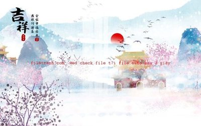 File tranh PSD File gốc in tranh nền tường tổng hợp K57861 chất lượng cao