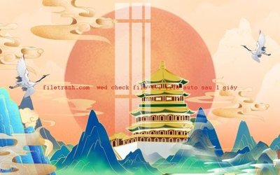 File tranh File gốc in tranh nền tường tổng hợp K57877 (file gốc) chuẩn màu in