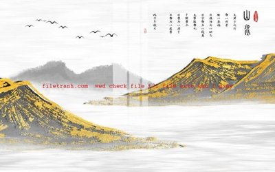 Tải xuống file tranh gốc File gốc in tranh nền tường tổng hợp K57918 (PSD/TIFF)