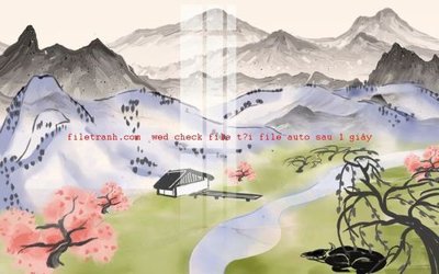 File gốc File gốc in tranh nền tường tổng hợp K57941 (phiên bản chuẩn) để in ấn