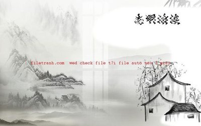 File in trần File gốc in tranh nền tường tổng hợp K57978 (bản gốc 3D) sống động