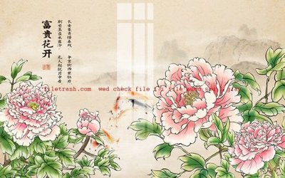 File in ấn File gốc in tranh nền tường tổng hợp K58013 (bản gốc) từ file gốc