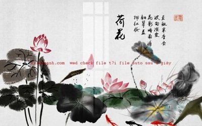 File ảnh File gốc in tranh nền tường tổng hợp K58037 (gốc) cho trang trí nội thất