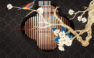 Tải file gốc File gốc in tranh nền tường tổng hợp K58090 (bản PSD) đầy đủ layer