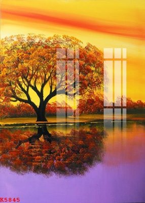 File gốc File gốc in tranh tổng hợp K5845 (in mica) cắt laser