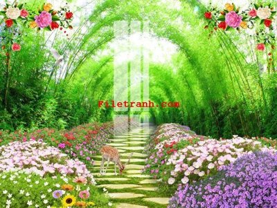 Tải file File gốc in tranh nền tường tổng hợp K59219 (gốc) in trên mọi chất liệu