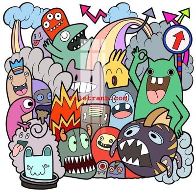 File ảnh gốc File gốc in tranh nền tường tổng hợp K59228 (chuyên in mica)