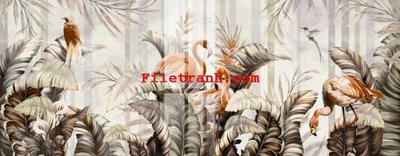 Download file tranh File gốc in tranh nền tường tổng hợp K59230 (file gốc PSD)