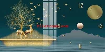 File tranh File gốc in tranh nền tường tổng hợp K59249 (gốc) in trên kính