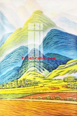 Download file gốc File gốc in tranh nền tường tổng hợp K59280 (in lụa) cao cấp