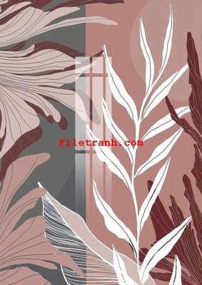 File gốc File gốc in tranh nền tường tổng hợp K59349 (in lụa) chi tiết cao