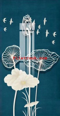 File PSD File gốc in tranh nền tường tổng hợp K59368 (gốc) tách lớp chi tiết