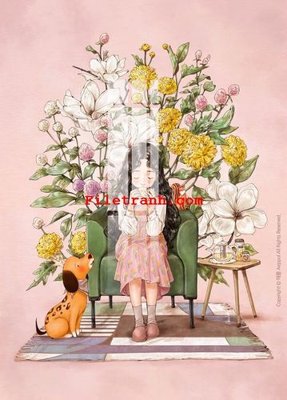 File gốc File gốc in tranh nền tường tổng hợp K59440 (chuẩn màu) cho in offset