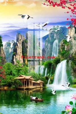 Download file gốc File gốc in tranh nền tường tổng hợp K59500 (in lụa) nghệ thuật