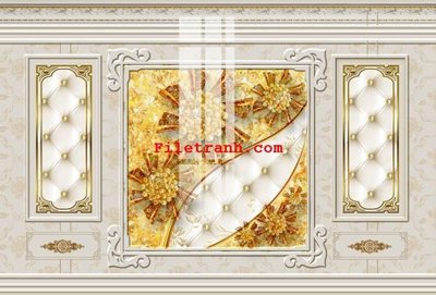 File tranh File gốc in tranh nền tường tổng hợp K59503 (ảnh gốc) in trần 3D