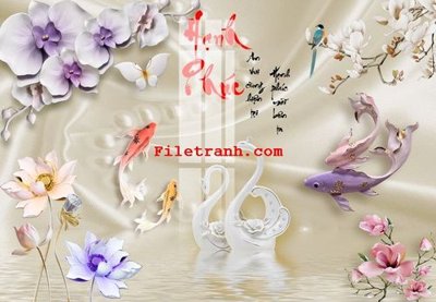 File gốc File gốc in tranh nền tường tổng hợp K59541 (ảnh chi tiết) để in trần