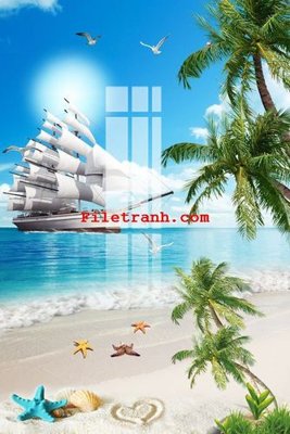 File tranh File gốc in tranh nền tường tổng hợp K59542 (ảnh gốc) in trần xuyên sáng