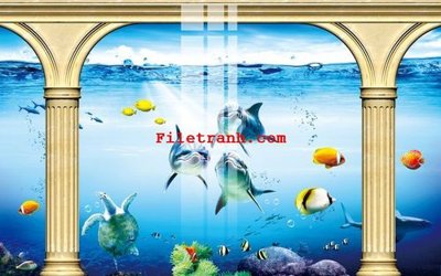 File gốc File gốc in tranh nền tường tổng hợp K59577 cho in ấn và thiết kế