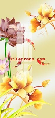 File gốc File gốc in tranh nền tường tổng hợp K59695 (chuẩn CMYK) cho nhà in