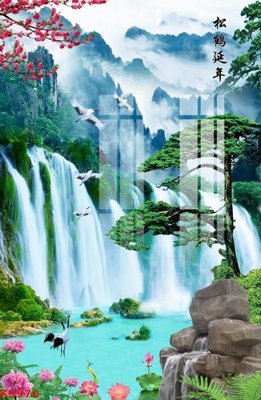 File ảnh File gốc in tranh tổng hợp K5970 (gốc) dùng in Pano