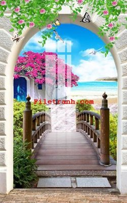 File ảnh File gốc in tranh nền tường tổng hợp K59706 (gốc) in standee