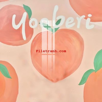 File in trần File gốc in tranh nền tường tổng hợp K59725 (bản gốc) bầu trời